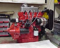 Mini Cooper Engine with Alternator