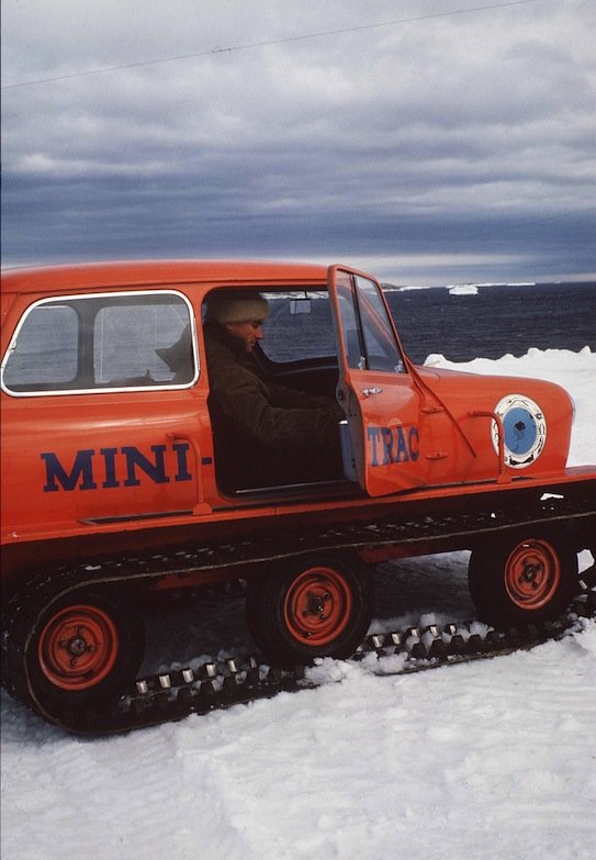 Don Styles in Mini Trac, Wilkes