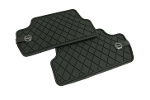 Floor Mat Set Rear All-weather Black OEM | Gen3 MINI Cooper &amp; S Clubman