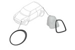 Mini Cooper Black Trim Headlight & Tail light Gen3
