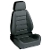 Corbeau Sport Seat Pair In Black Leather