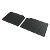Floor Mat Set Rear Rubber Black OEM | Gen2 MINI Cooper & S R60 Countryman + R61 Paceman