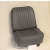 Mini Seat Cover Kit - Front And Rear , For Fixed Back Front Seat , Dark Gray