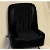 Mini Monte Carlo Black On Black Front & Rear Seat Cover Set For Reclining Seats