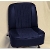Mini Monte Carlo Navy On Navy Front & Rear Seat Cover Set For Reclining Seats
