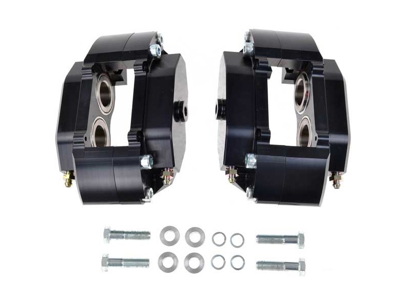 Classic Mini Brake Calipers Pair Alloy For S With 7.5 Discs Metro Pads
