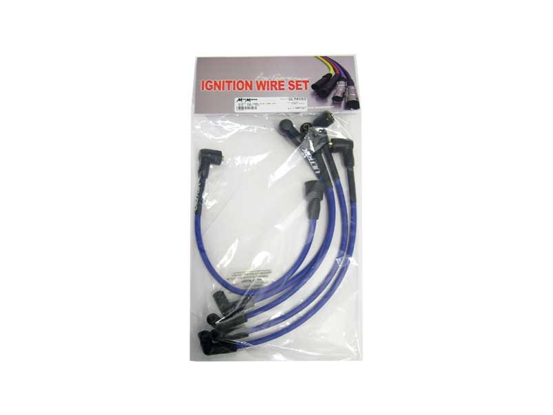 Classic Austin Mini Ultrik 8mm Spark Plug Ignition Wire Set Blue